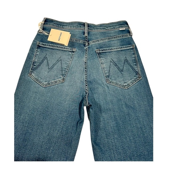 MOTHER The Rambler Zip Flood in Out of the Blue Size 28 NWT - Picture 16 of 16